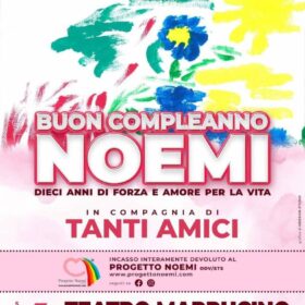 10 ANNI NOEMI. 4 giugno Teatro Marrucino