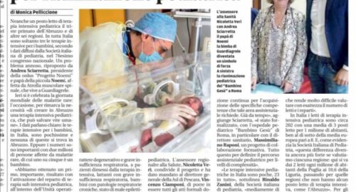 In Regione Abruzzo non esiste la Rianimazione Pediatrica