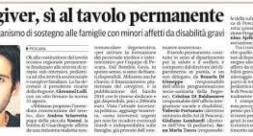 PROGETTO NOEMI, ‘COLLABORAZIONE ASL DI PESCARA CON IL BAMBINO GESU’ DI ROMA. E’ SOLO L’INIZIO , LA STRADA E’ ANCORA LUNGA