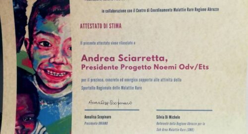 Premiati da Uniamo, Federazione Italiana Malattie Rare